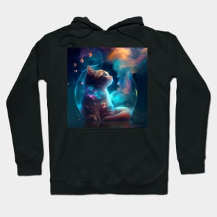 Galactic Feline Hoodie